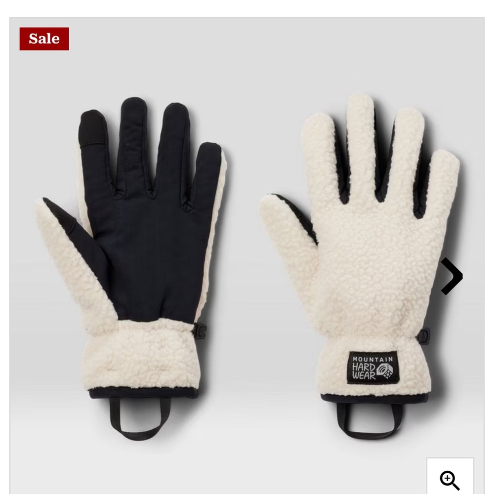Mountain Hardwear Hicamp Fleece Gloves size M